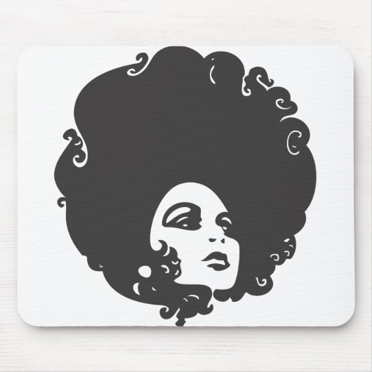 70er Chick Mousepad (Vorne)