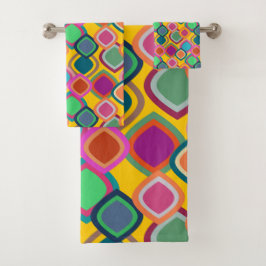 70er Colors Badhandtuch Set