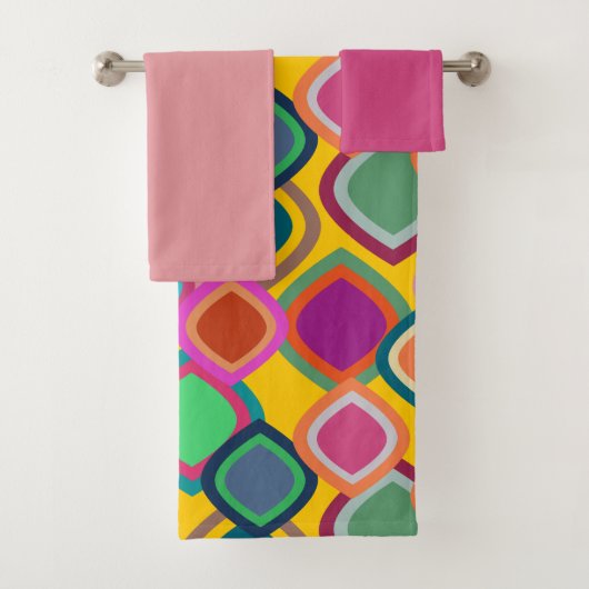 70er Colors Badhandtuch Set (Insitu)
