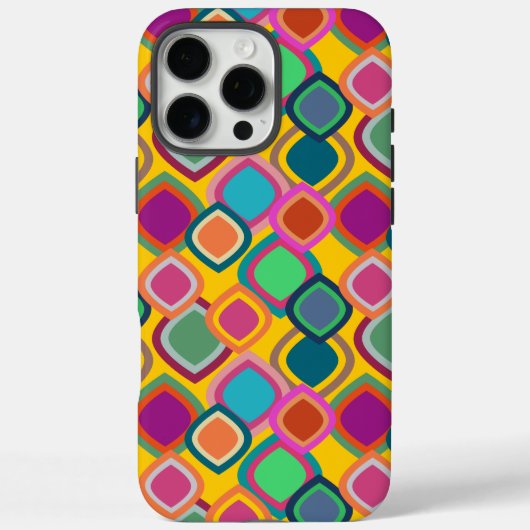 70er Colors Case-Mate iPhone Hülle (Rückseite)