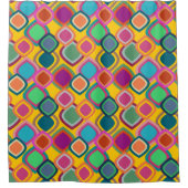 70er Colors Duschvorhang (Vorderseite)