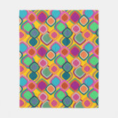 70er Colors Fleecedecke (Vorderseite)