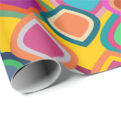 70er Colors Geschenkpapier (Rolleneckpunkt)