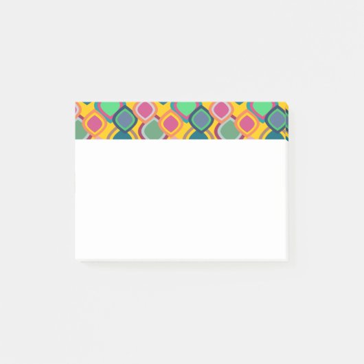 70er Colors Post-it Klebezettel (Vorderseite)