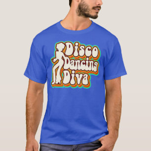 70er Costume Halloween Retro Disco Tanz Diva T-Shirt