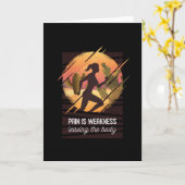 70er Cross Country-Symbol Karte (Gelbe Blume)