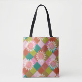 70er daisy Blume Tasche (Vorderseite)