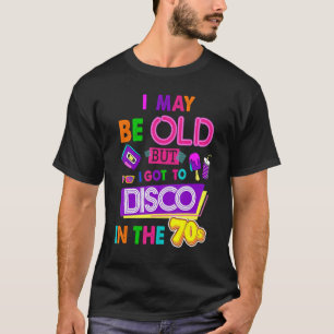 70er-Design für Frauen Rave-Outfit & 70er-Festival T-Shirt