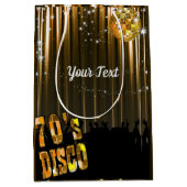 70er Disco Custom Mittlere Geschenktüte (Vorderseite)