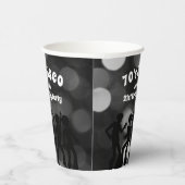 70er Disco Geburtstagsparty Pappbecher (Rechts)