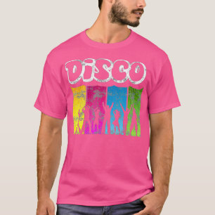 70er Disco-Tänzer Retro 60er Party Club Tanz T-Shirt