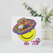 70er einladung (Stehend Vorderseite)