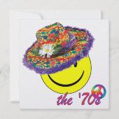 70er einladung (Vorderseite)