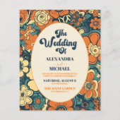 70er Floral Wedding (Vorderseite)