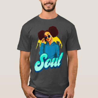 70er Funk Soul Shirt Retro Disco Afro Vintage