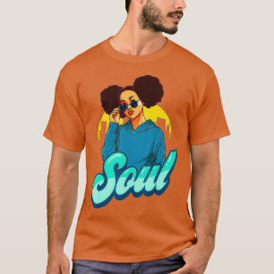 70er Funk Soul Shirt Vintag Disco Retro Afro