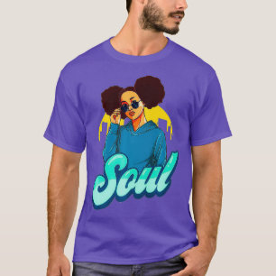 70er Funk Soul Shirt Vintag Disco Retro Afro