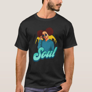 70er Funk Soul Vintag Disco Retro Tanz T-Shirt