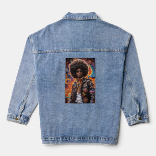 70er Funkadelic Soul Brother Denimjacke Jeansjacke
