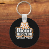 70er für Angesagte Bionic-Club-Logos Angesagter Au Schlüsselanhänger (Vorderseite)