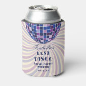 70er Groovy Letzte Disco Junggeselinnen-Abschied Dosenkühler (Kanne Rückseite)