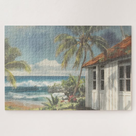 70er Hawaii House Puzzle (Horizontal)