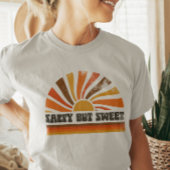 70er Inpired Retro Sommer Sunset Sunrise Sun Rays T-Shirt