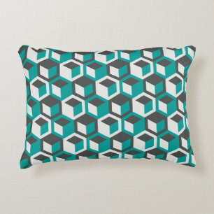 70er inspiriert abstrakte geometrisch geometrisch  dekokissen