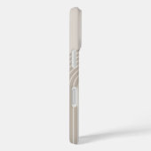 70er Inspiriert Linie Art - Neutraler Regenbogenbo Case-Mate iPhone Hülle (Rückseite / Rechts)