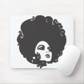 70er Jahre Chick Mousepad (Mit Mouse)