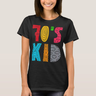 70er Jahre Kinderkleidung Frauen Männer Vintag Ret T-Shirt
