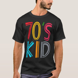 70er Jahre Vintages Retro-Party Kid 1 T-Shirt