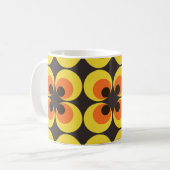 70er Jahre Wallpaper Kaffeetasse (Vorderseite Links)