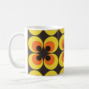 70er Jahre Wallpaper Kaffeetasse