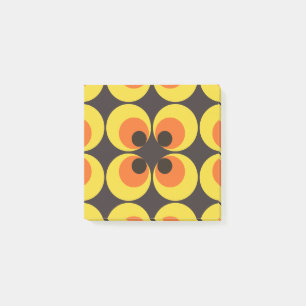 70er Jahre Wallpaper Post-it Klebezettel