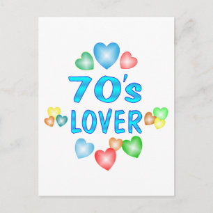 70er Lover Postkarte