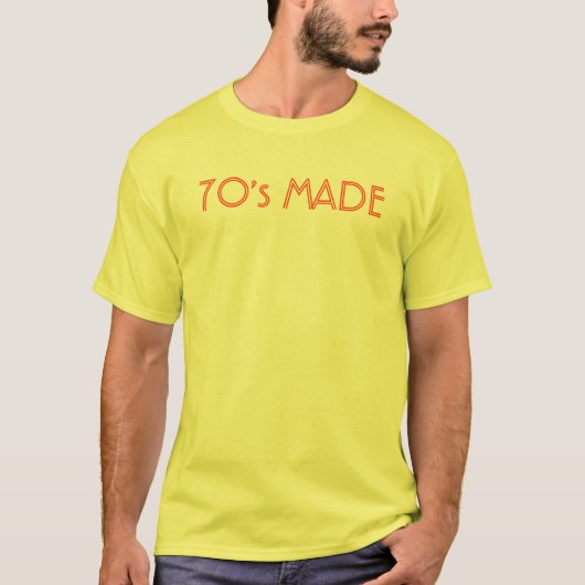 70er MADE T-Shirt (Vorderseite)