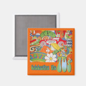 70er Magnet (Vorderseite/Rückseite)