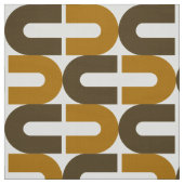 70er-Mod und Retro-Oval-Muster Stoff (Muster)