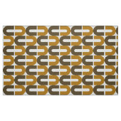 70er-Mod und Retro-Oval-Muster Stoff (Fat Quarter (45,7 x 55,9 cm))