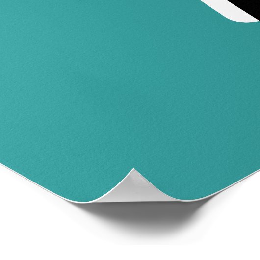 70er Muscle Car Poster (Ecke)