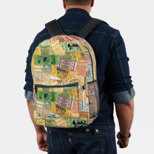 70er Music Concert Tickets Rucksack