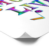 70er Music Lives Poster (Ecke)