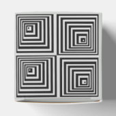 70er Op Art Geschenkschachtel (Oben)