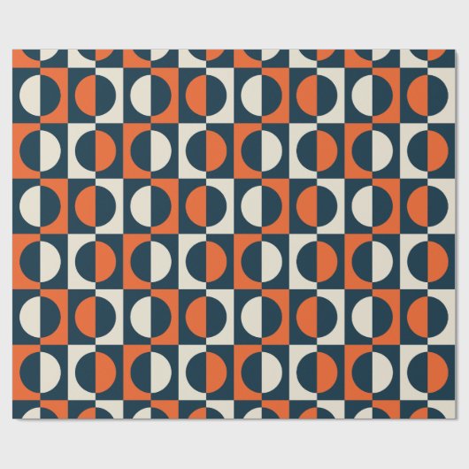 70er-Papier Geschenkpapier (Flach)