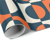 70er-Papier Geschenkpapier (Rolleneckpunkt)