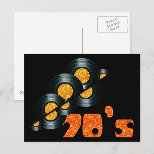 70er postkarte (Vorne/Hinten)