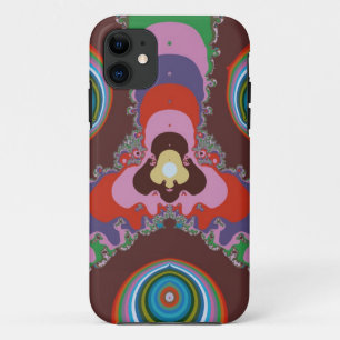 70er Psychedelic-Muster Retro-Kunst Case-Mate iPhone Hülle