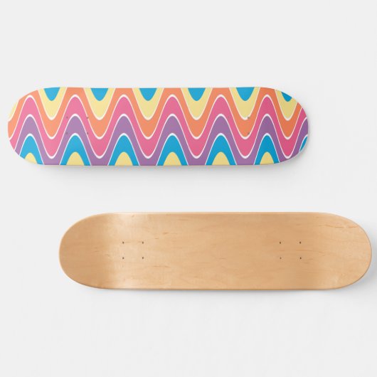 70er Rainbow Skateboard (Horizontal)