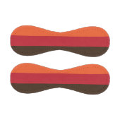 70er Retro 3 Streifen Vintages Farbmuster Baseball (Paneele)